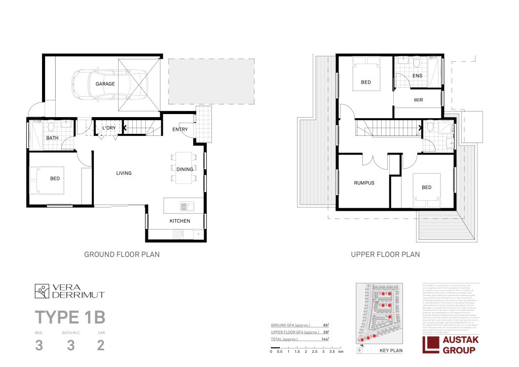 Type 1B floor plan