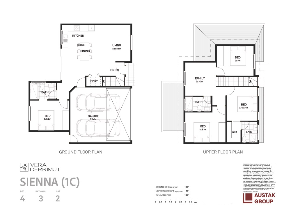 Sienna Type 1C floor plan, VERA Derrimut