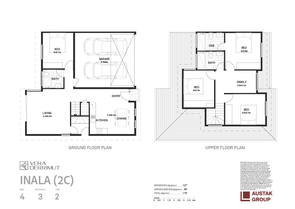 Inala Type 2C floor plan, VERA Derrimut