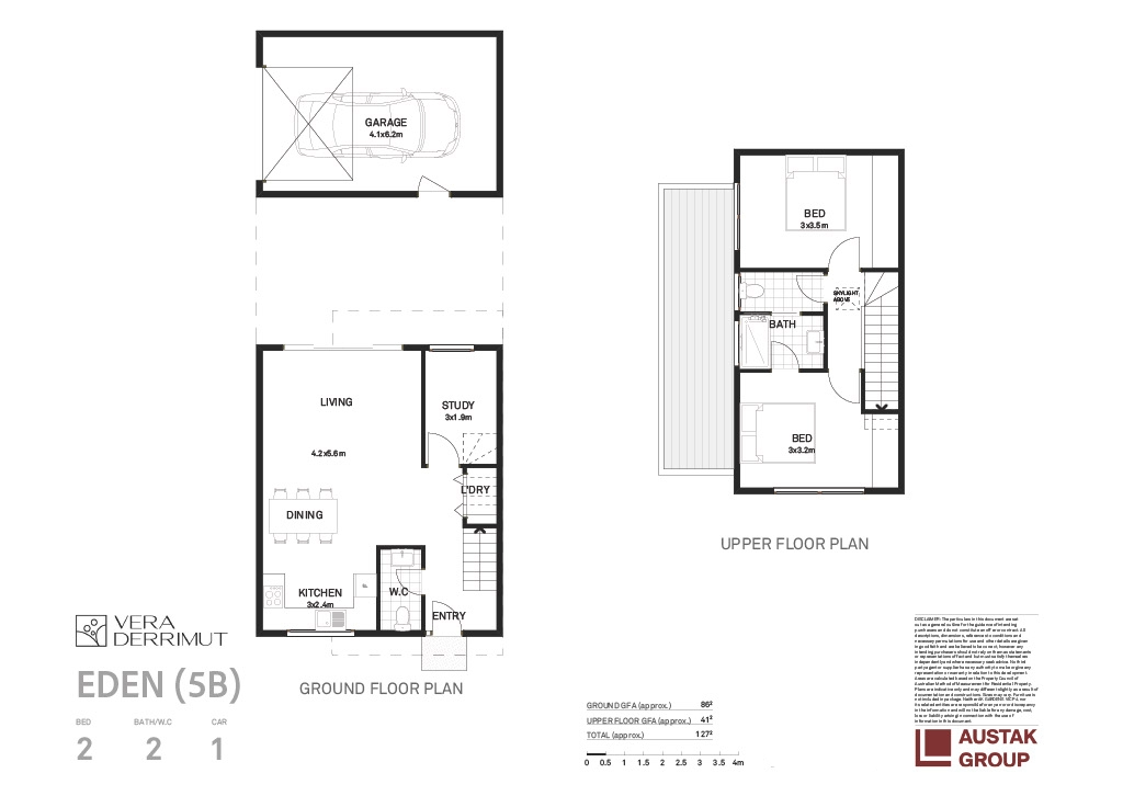Eden Type 5B floor plan, VERA Derrimut