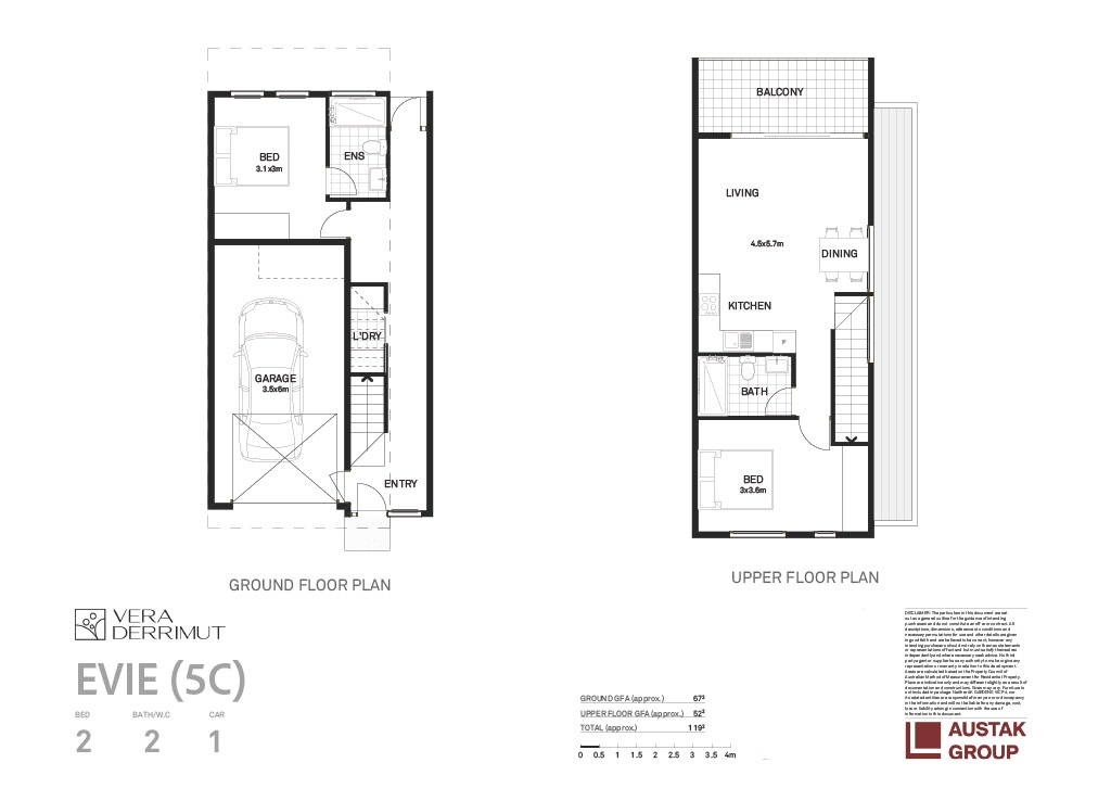 Evie Type 5C floor plan, VERA Derrimut