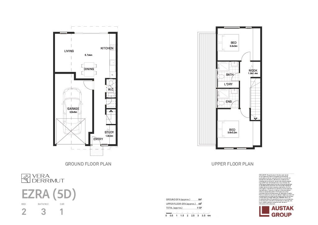 Ezra Type 5D floor plan, VERA Derrimut