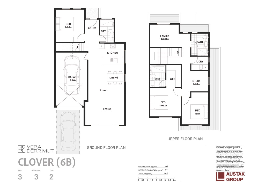 Clover Type 6B floor plan, VERA Derrimut